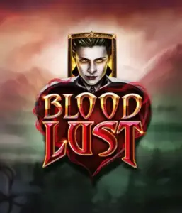 The captivating game interface of Blood Lust, showcasing elegant vampire icons against a mysterious nocturnal landscape. Highlighted in this image is the slot's gothic aesthetic, enhanced by its innovative game mechanics, attractive for those interested in dark, supernatural themes.